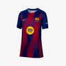 Nike Camiseta Barcelona Home 25/26 Niño