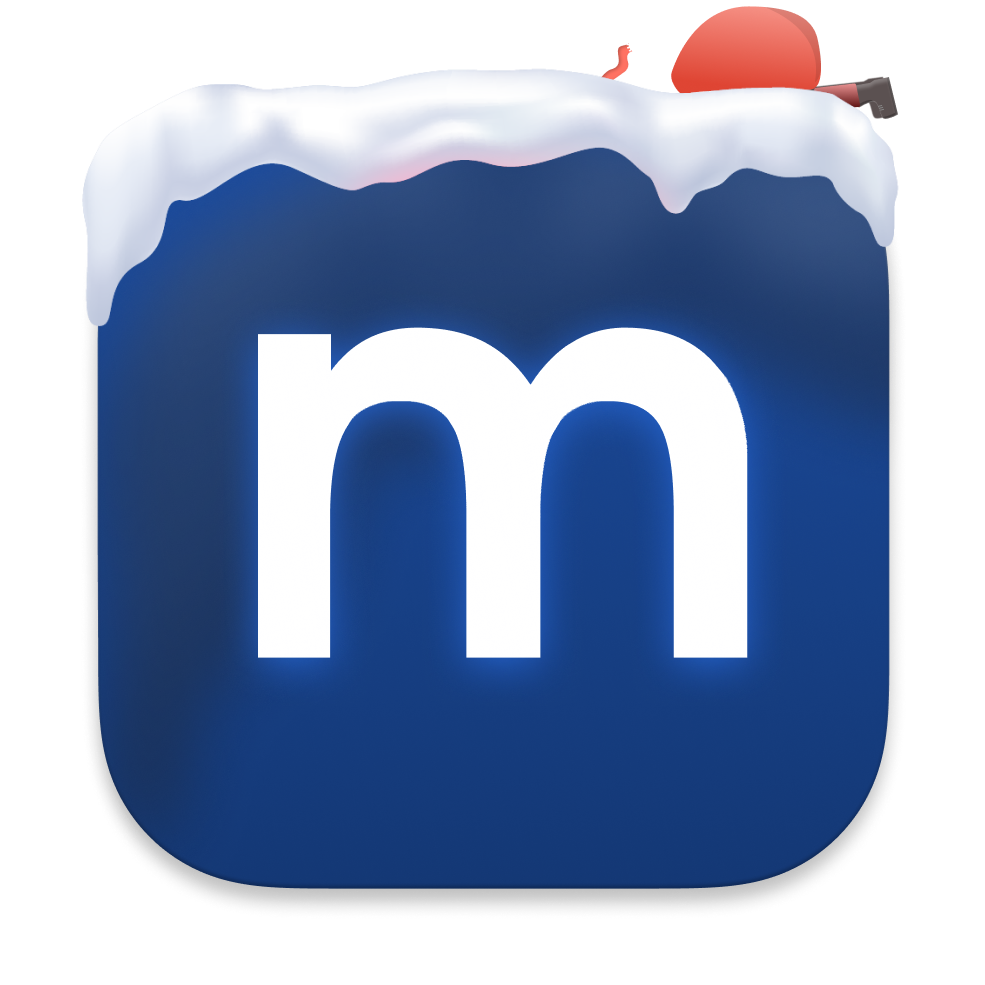 Logotipo navidad marathon