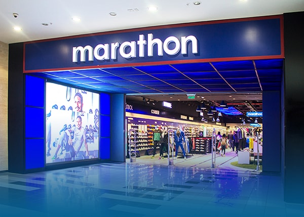 Marathonia tienda discount