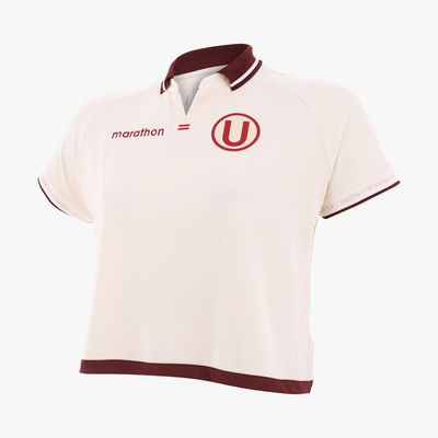 Polo Crop Mujer Universitario Home 2026 Estadio