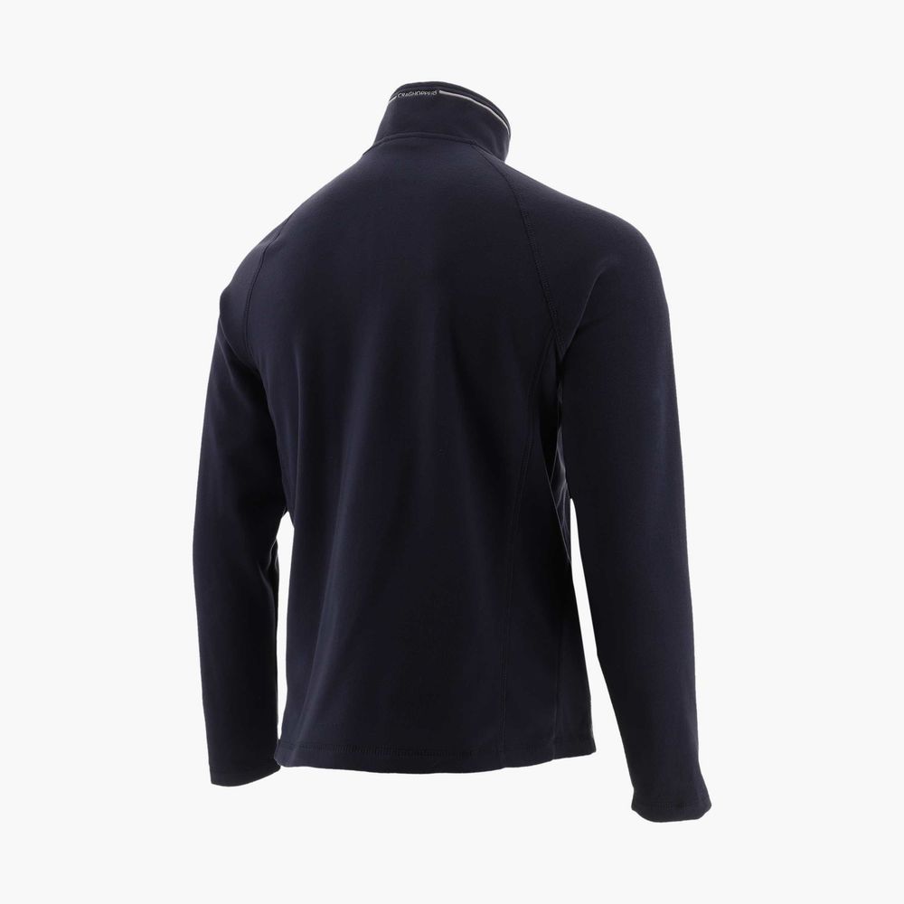 Craghoppers Mens Corey Vi Half Zip Fleece-black