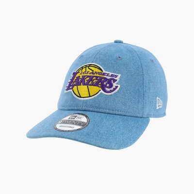 New Era 9Twenty Los Angeles Lakers Washed Denim