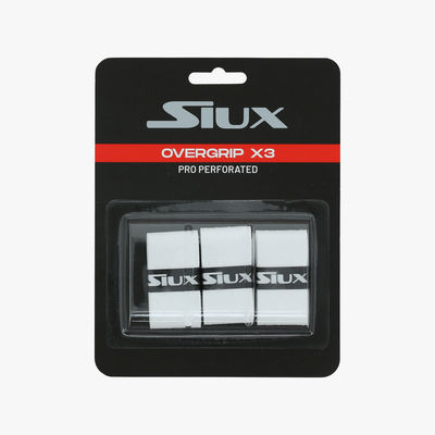 Overgrip SIUX Pro Perforated x3 Blanco