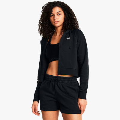 Under Armour Casaca Rival Fleece Crop Full-Zip