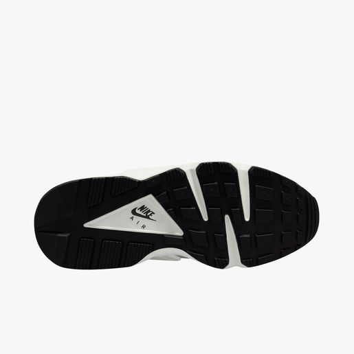 nike huarache black white sole