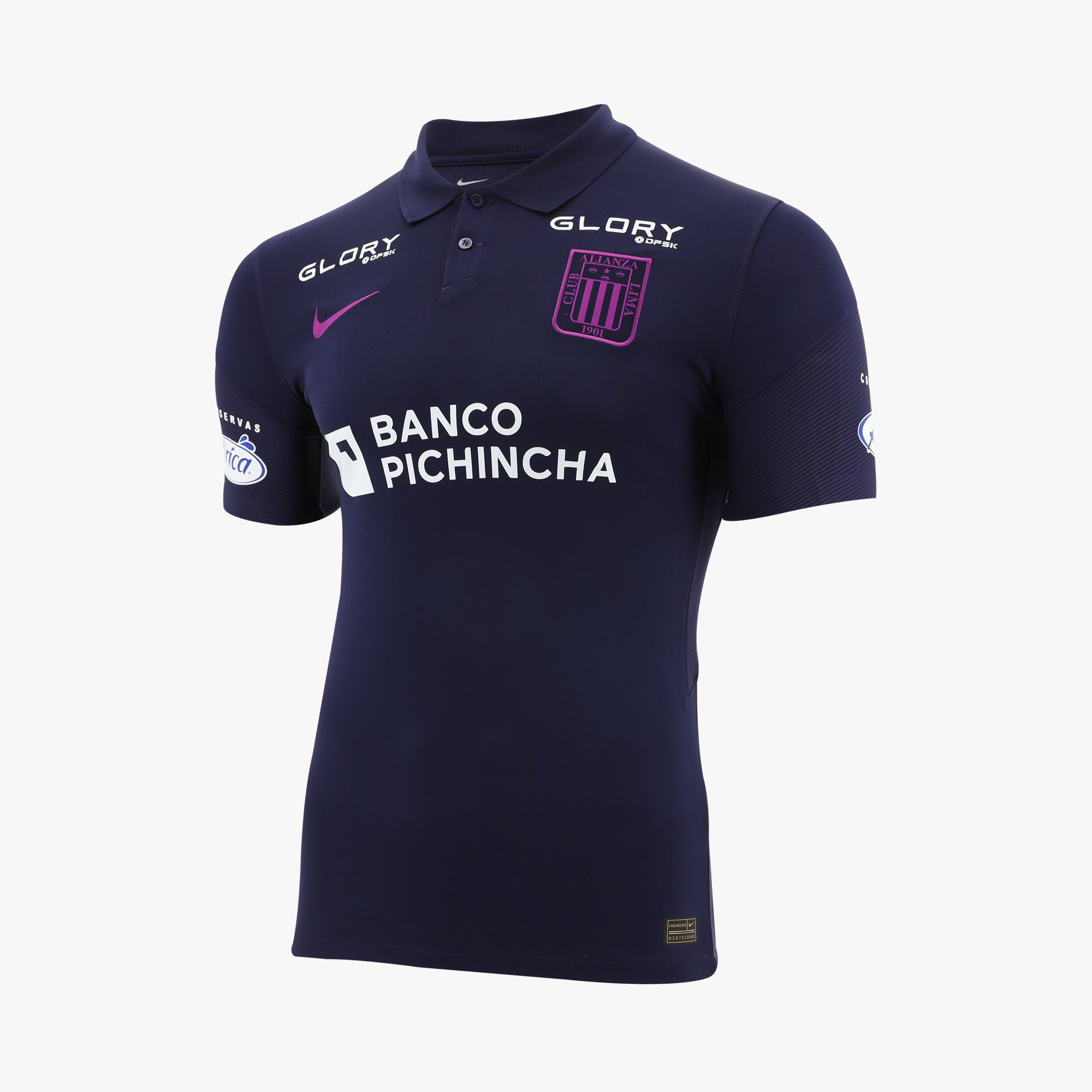 Nike Camiseta Morada Alianza Lima 2021 Estampada | Marathon Sports Perú