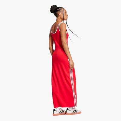 adidas Vestido Maxi Adicolor 3 bandas