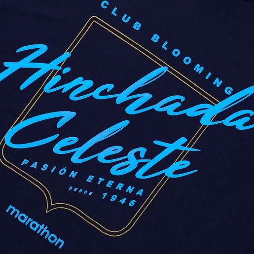Blooming Camiseta Hinchada Celeste