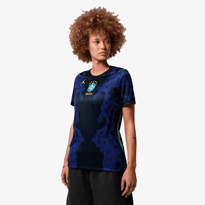 Jordan Camiseta Brasil Away Mujer 2026 Stadium