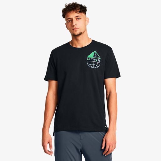 Under Armour Run Trail Shortsleeve-Blk