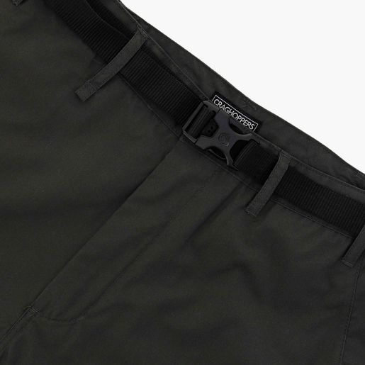 Craghoppers Kiwi Classic Pants – Pantaloni Uomo Taglia 38 Nero – Tessuto Riciclato E Garantiti A Vita