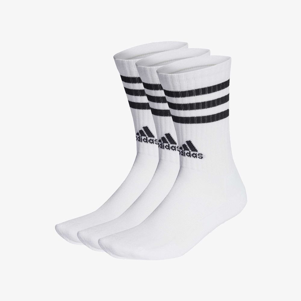 adidas Media Larga Acolchadas 3 Pares