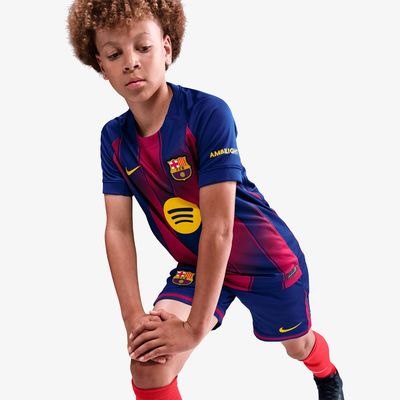 Nike Camiseta Barcelona Home 25/26 Niño