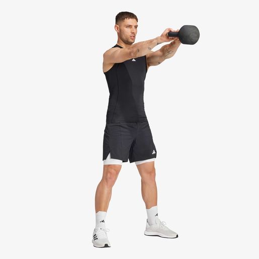 adidas Polo de Compresión Sin Mangas Techfit