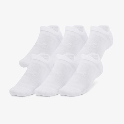 Under Armour Media Invisible No Show Socks 6 Pares