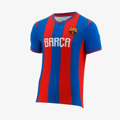 Camiseta Retro Stripe Barcelona