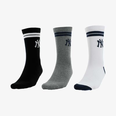 MLB Media Gymnastic Crew Largas 3 Pares