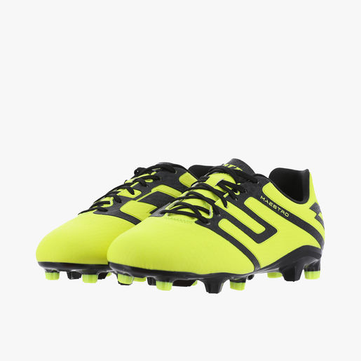 Botas De Fútbol Lotto Maestro 700 IV FG Para Hombre - Suela Para Terreno Firme, Color Verde, Talla 9 UK