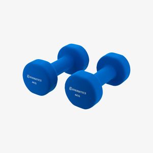 Rubber Coated Dumbbells Mancuernas De Neopreno Energetics Par De