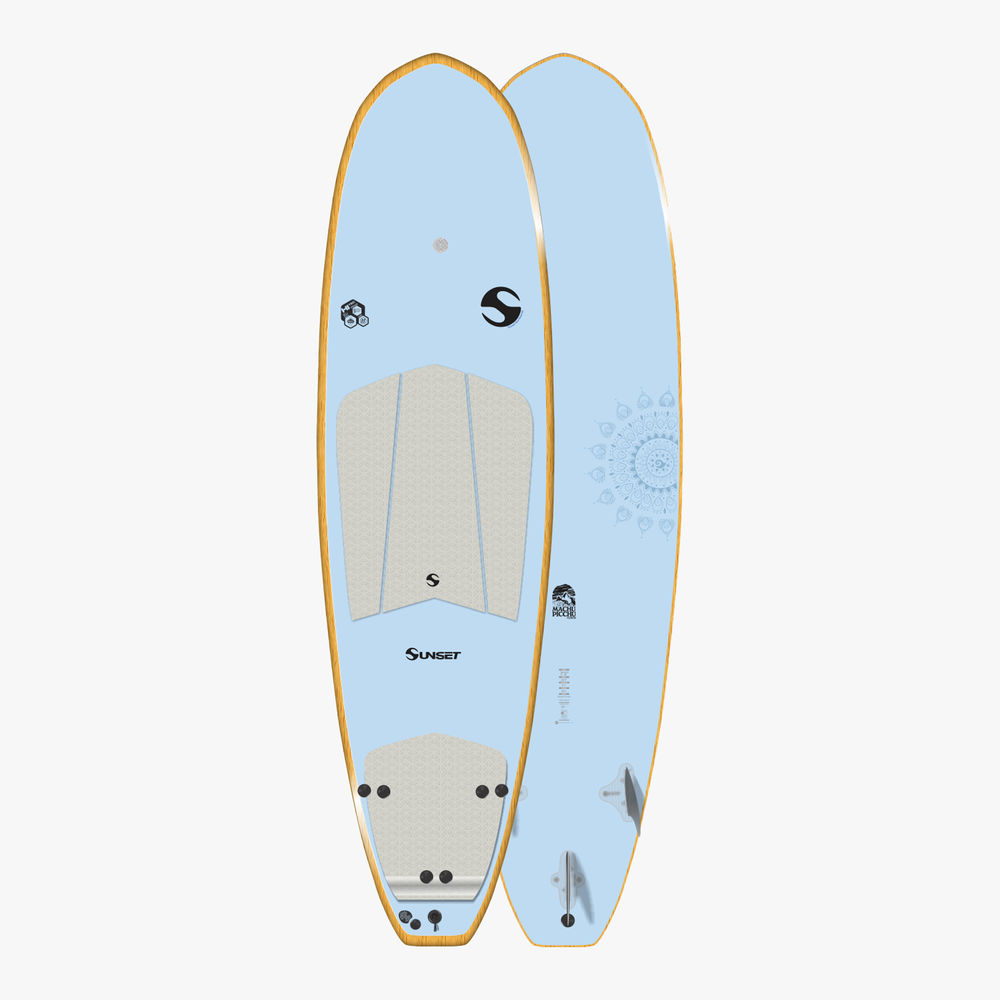 Sunset Board Tabla de Surf Machu Picchu 6'4