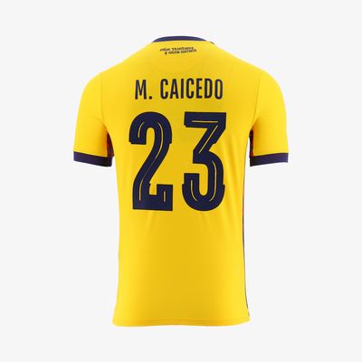 Camiseta FEF Oficial Caicedo Mundial 2026