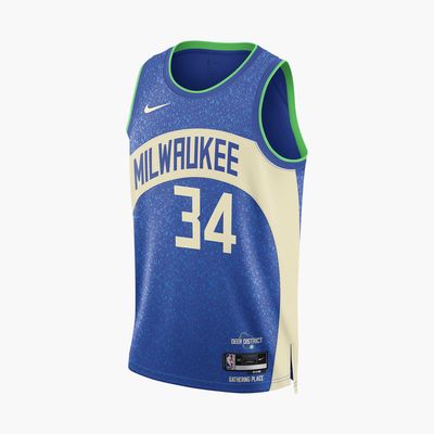 Nike Giannis Antetokounmpo Milwaukee Bucks City Ed