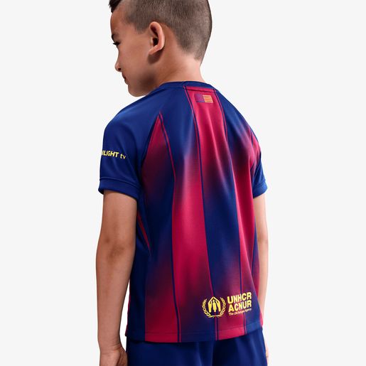 Nike Equipación Barcelona Away 25/26 Niño