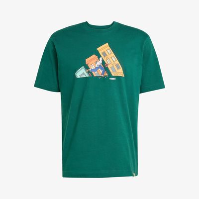 adidas Polo Graphic Doodle Hunt Bike