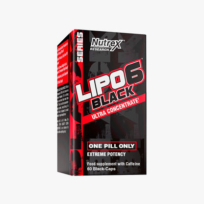 Nutrex Lipo 6 Black Uc 60 Black Caps