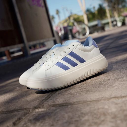 zapatillas adidas grand court plataforma