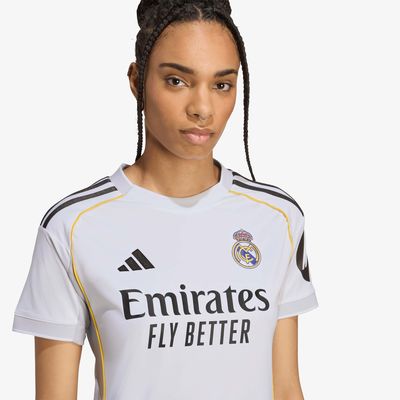 adidas Camiseta Real Madrid Home 25/26 Mujer