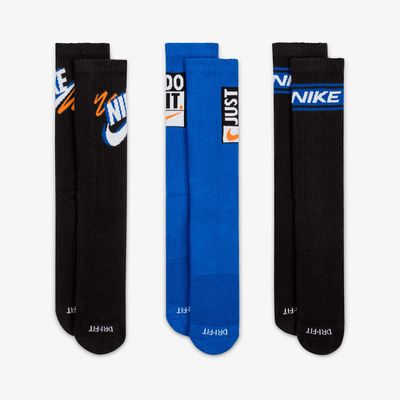 Nike Everyday Plus Largas 3 Pares