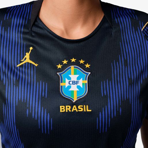 Jordan Camiseta Brasil Away Mujer 2026 Stadium