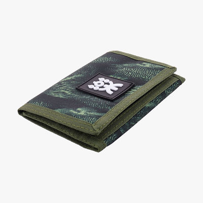 Shamuna Billetera Trifold Olive