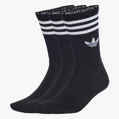 adidas Media Pantorrilla 3 Tiras 3 Pares