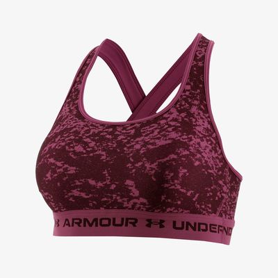 Under Armour Bra Mid Crossback Printed