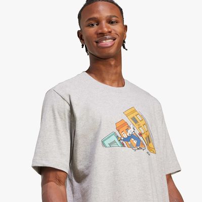 adidas Camiseta Graphic Doodle Hunt Skate