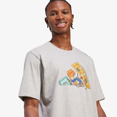 adidas Polo Graphic Doodle Hunt Bike