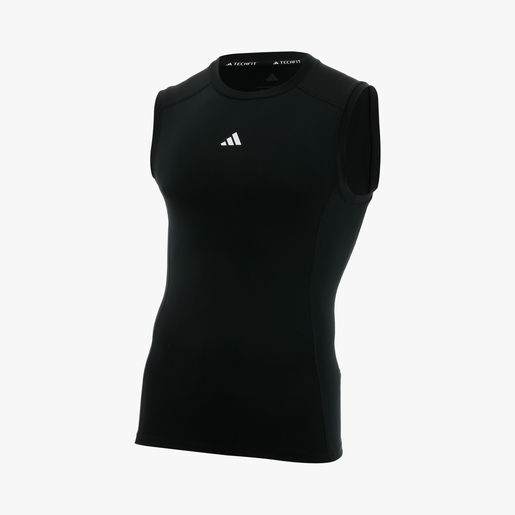 adidas Polo de Compresión Sin Mangas Techfit