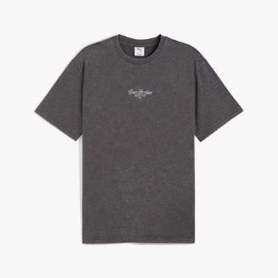 Puma Camiseta Graphic Font Play Washed