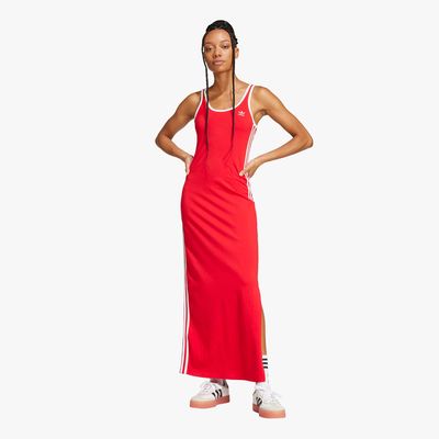 adidas Vestido Maxi Adicolor 3 bandas