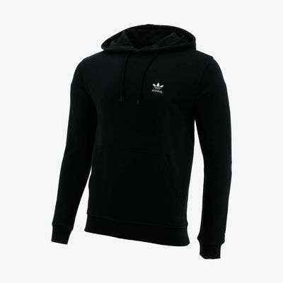 Capucha Polera Adidas Originals Negra Adidas Trifolio Essentials