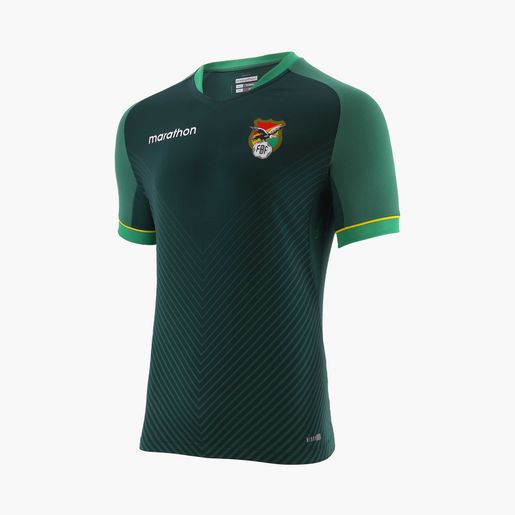 Camiseta Bolivia Oficial Hombre Eliminatorias 2022 Marathon Sports