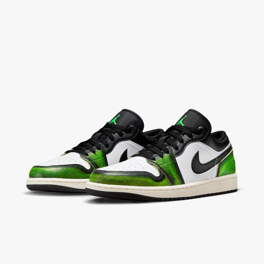 Jordan 1 Low Wear Away Electric Green