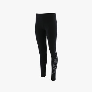 Lotto RUNNING LEGGINGS W PRT2 - Dámske Bežecké Legíny - Tmavo Sivá - Foto 5