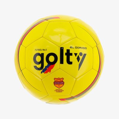 Golty Pelota de Fútbol Dorado Cosido