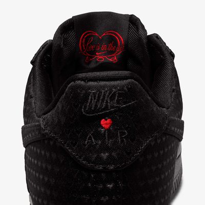 Nike Air Force 1 Retro Valentine's Day Black