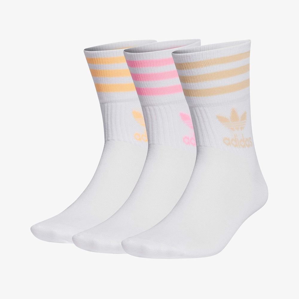 adidas Media Larga Clásicas 3 Pares