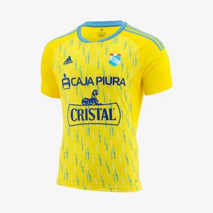 Todo Sobre Camisetas on X: 🇵🇪🟡 Sporting Cristal (@ClubSCristal) lanzó  su camiseta suplente @adidasfootball 2023/24. Base amarilla con toques de  celeste y blanco. Shorts y medias azules. *El logo viejo de adidas