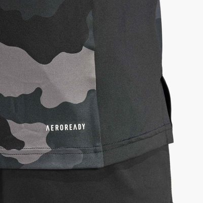 adidas Polo Train Essentials Camo Allover Print